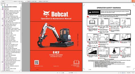 mini excavator maintenance guide